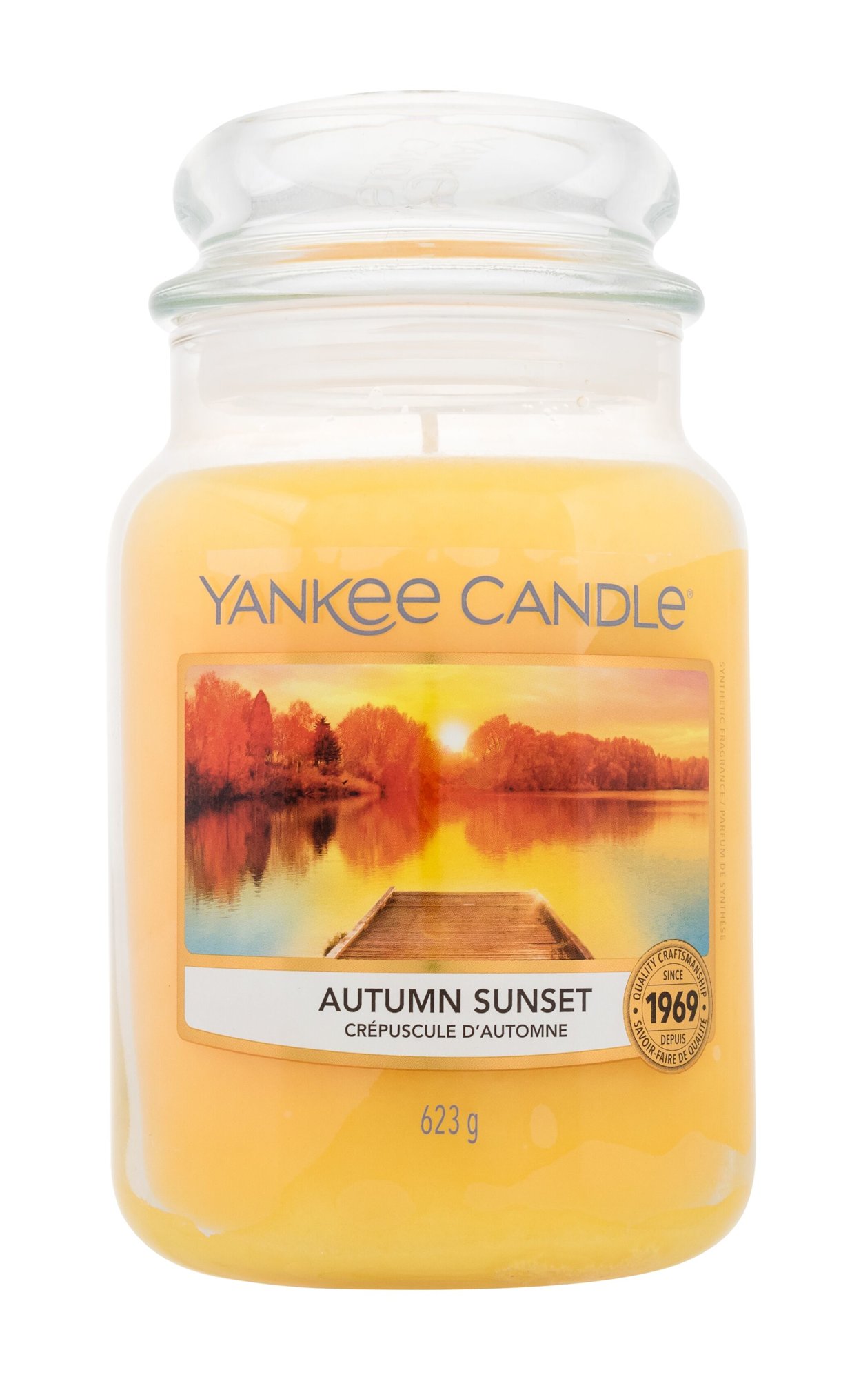 Yankee Candle Autumn Sunset 623g Kvepalai Unisex Scented Candle