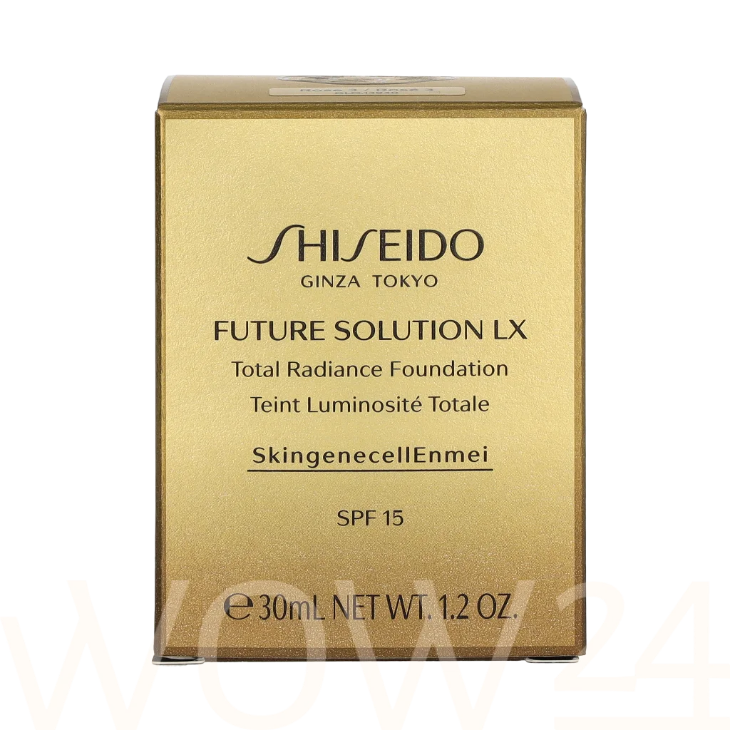Shiseido Shiseido Future Solution LX Total Radiance Foundation SPF15 makiažo pagrindas