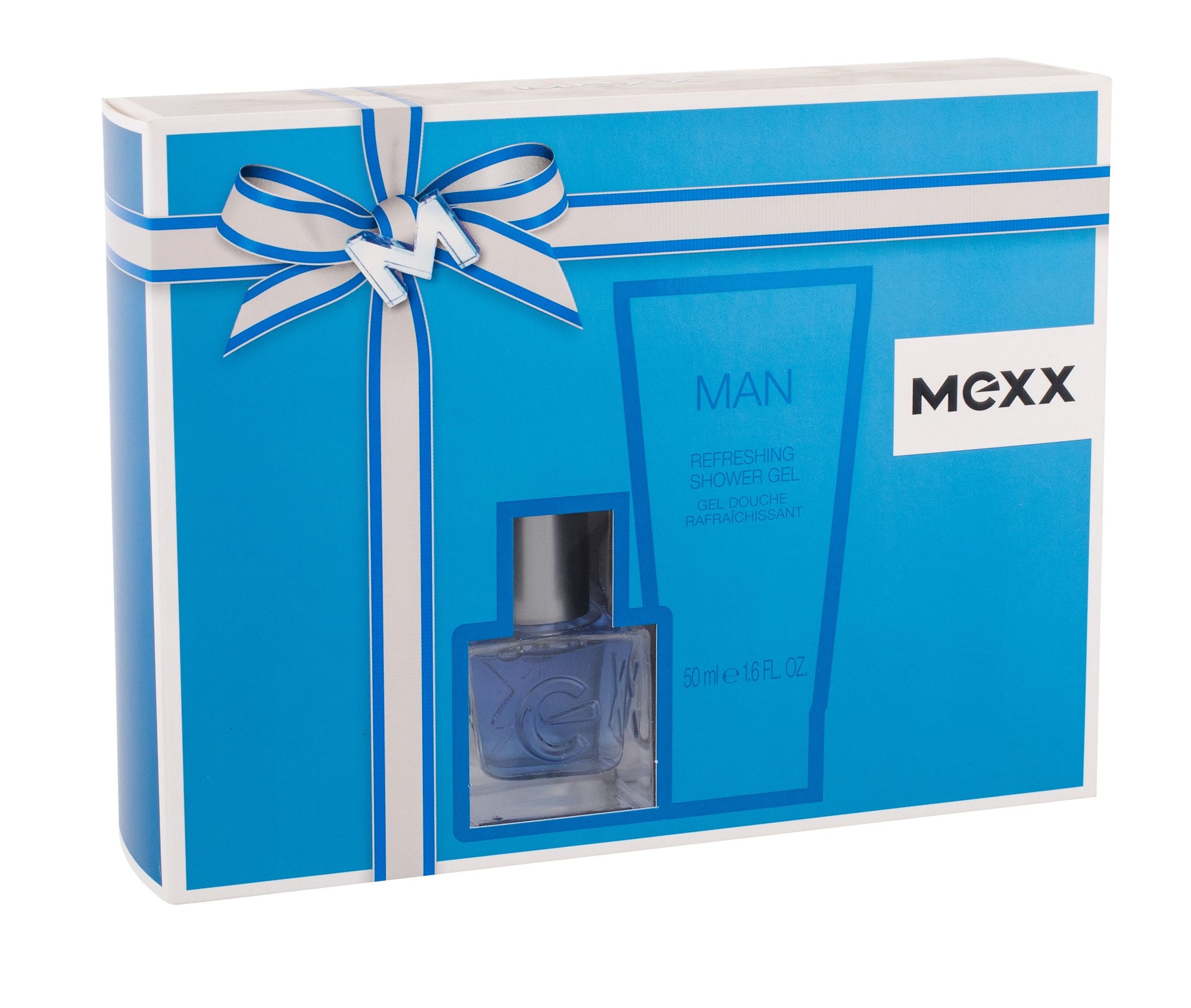 Mexx Man 30ml Edt 30 ml + Shower Gel 50 ml Kvepalai Vyrams EDT Rinkinys (Pažeista pakuotė)
