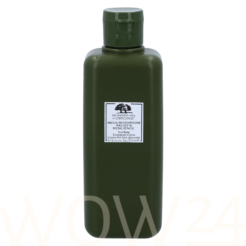 Origins Origins Dr. Weil Mega-Mushroom R&R Soothing Treatment Lotion 200 ml vietinės priežiūros priemonė