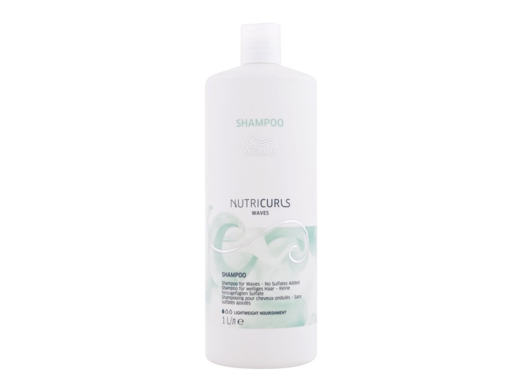 Wella Professionals NutriCurls Waves Shampoo 1000ml šampūnas
