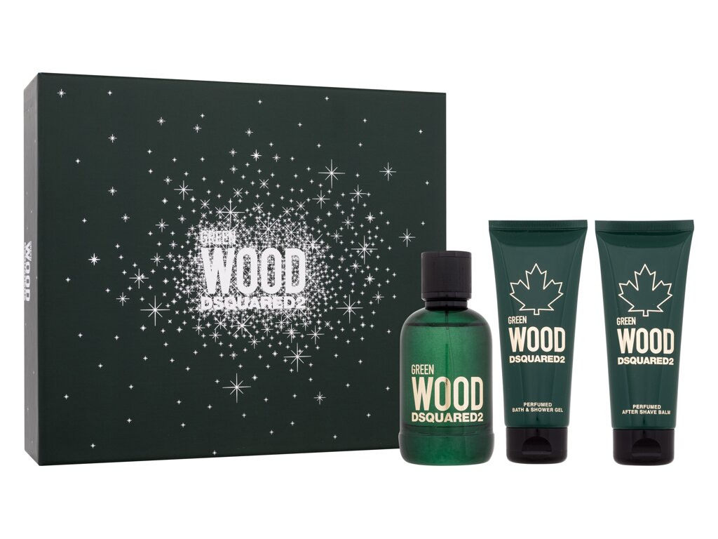 Dsquared2 Green Wood Eau De Toilette 100 ml Set