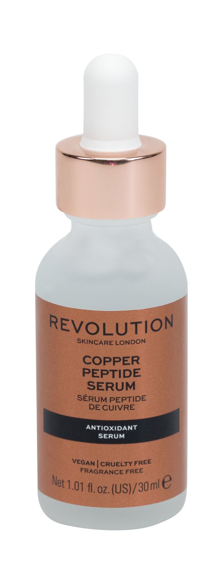 Makeup Revolution London Skincare Copper Peptide Serum Veido serumas