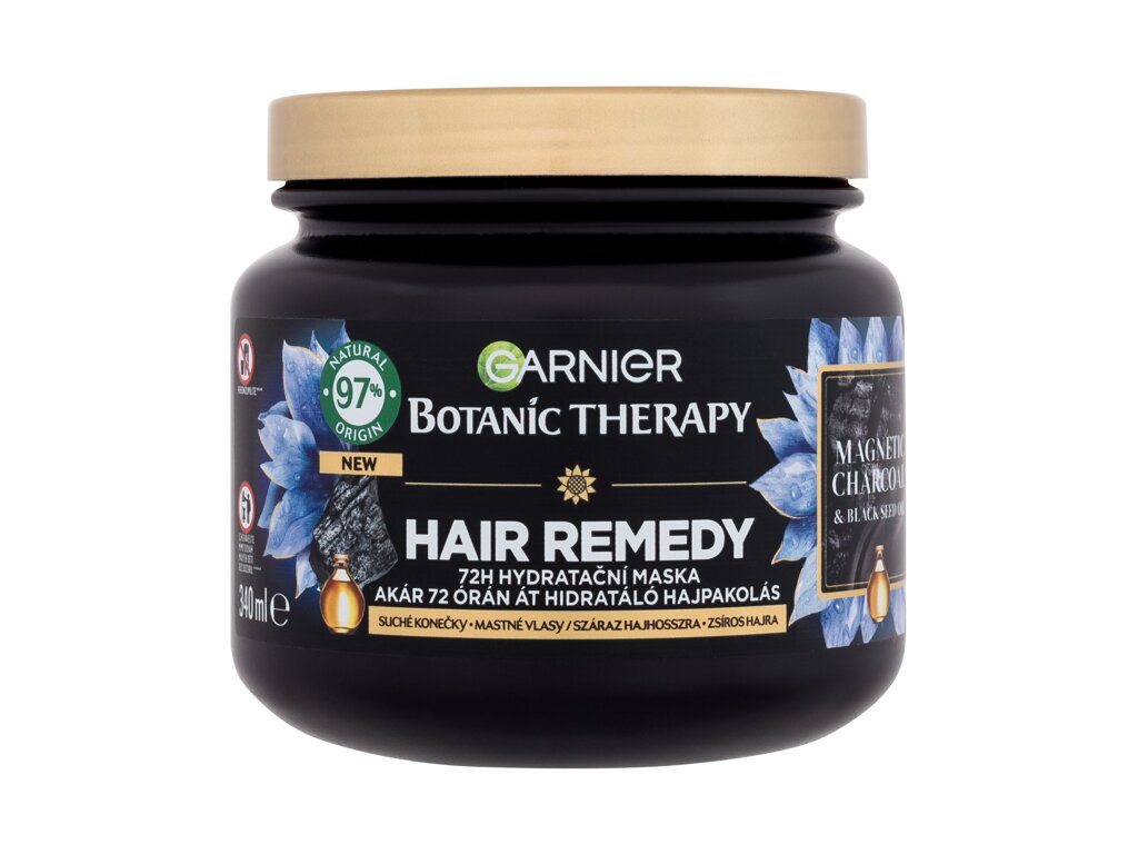 Garnier Botanic Therapy Magnetic Charcoal Hair Remedy plaukų kaukė