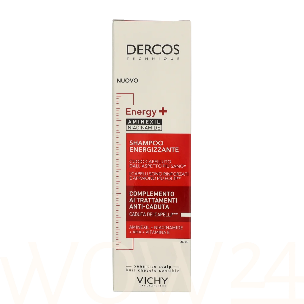 Vichy Dercos Energy+ Plaukų &scaron;ampūnas Unisex