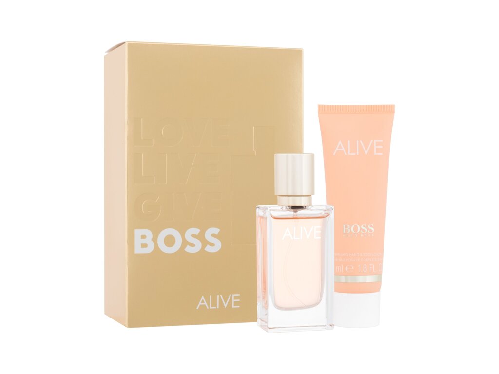 Hugo boss BOSS Alive Eau De Parfum 30 ml Edp 30 ml + Body Lotion 50 ml Damaged box Set