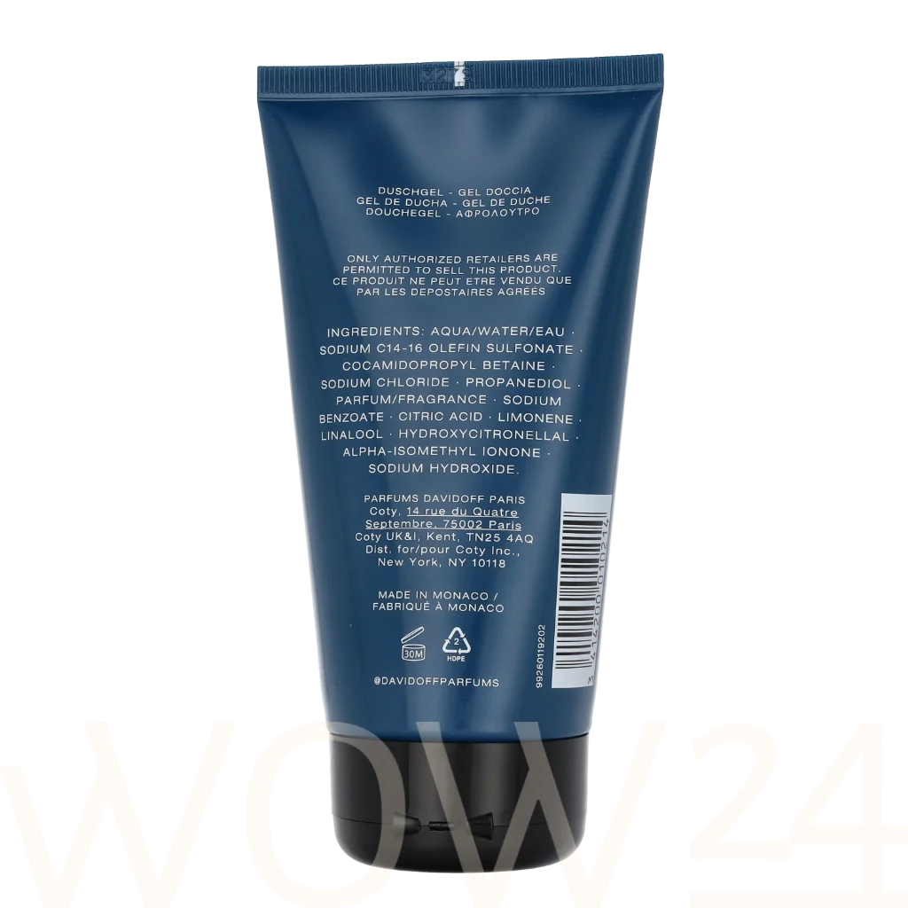 Davidoff Davidoff Cool Water Man Shower Gel 150 ml du&scaron;o želė