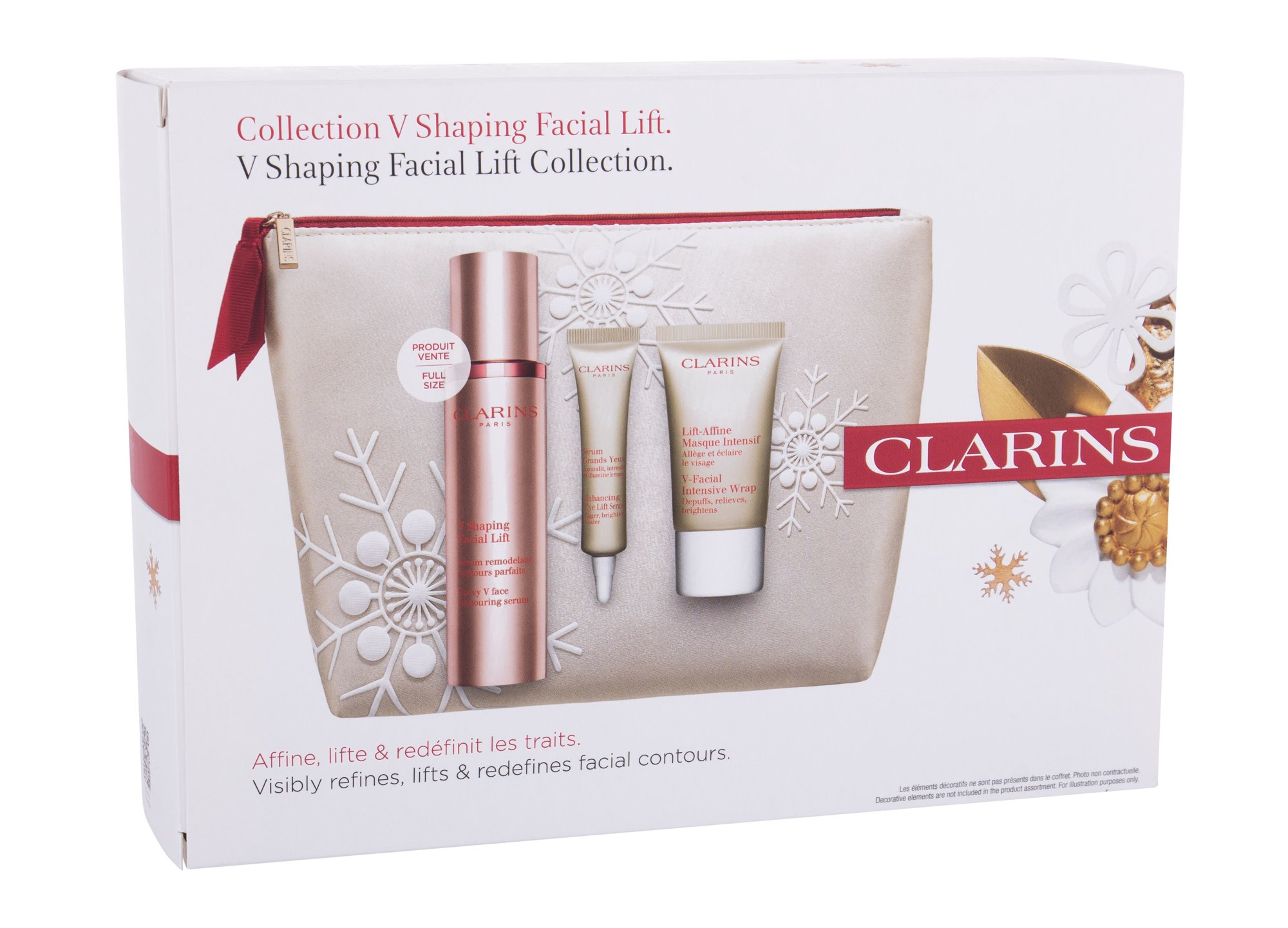 Clarins V Shaping Facial Lift Odos serumas 50 ml Set