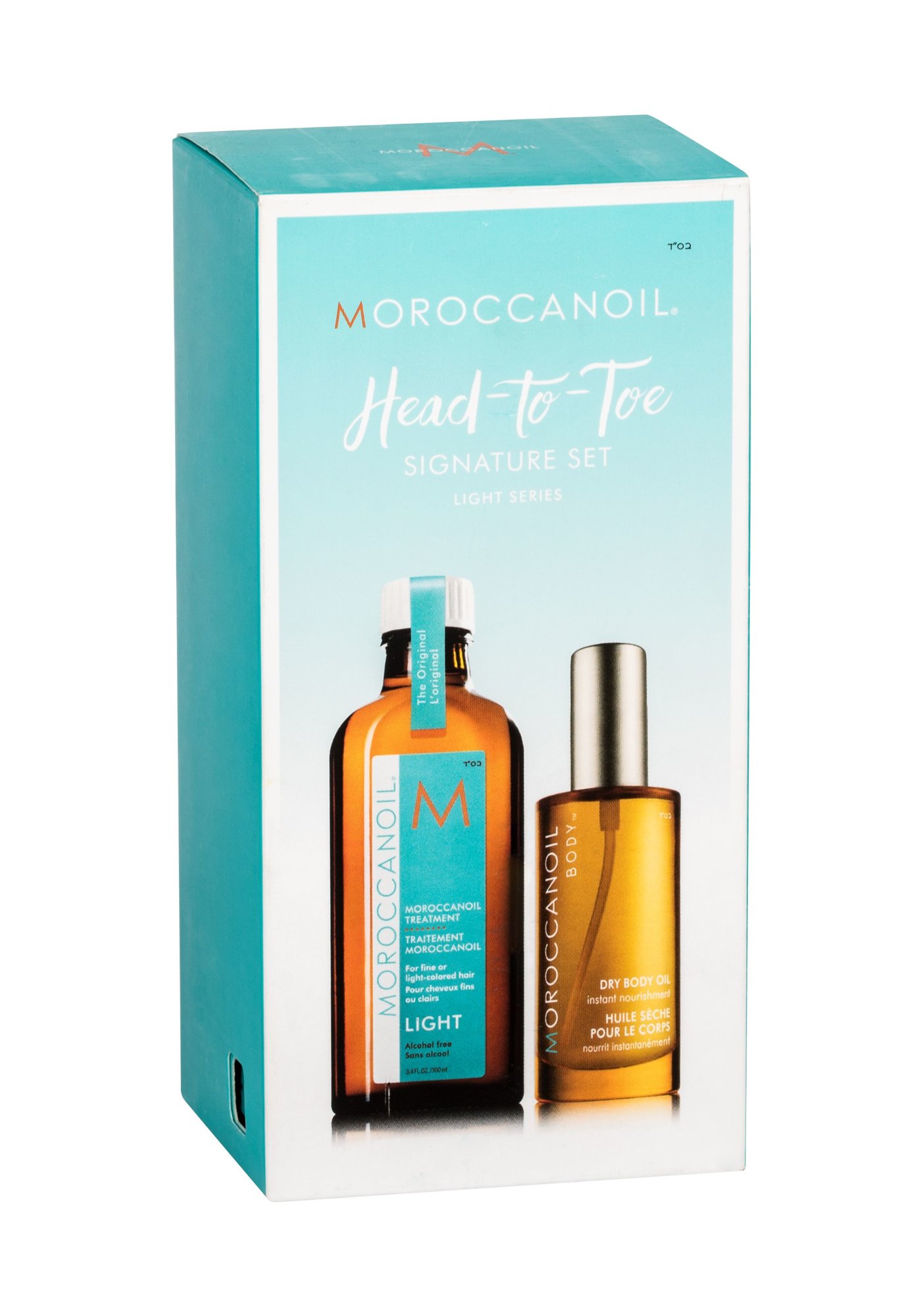 Moroccanoil Treatment Light 100ml Hair Oil 100 ml + Dry Body Oil 50 ml plaukų aliejus Rinkinys