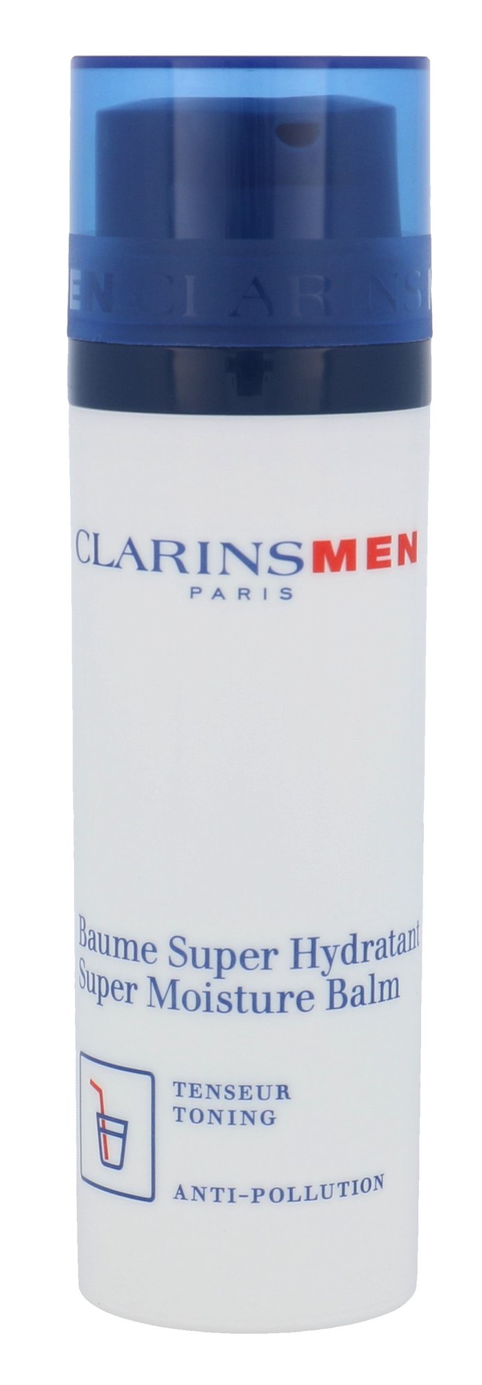 Clarins Men Super Moisture Balm Dieninis kremas 50 ml