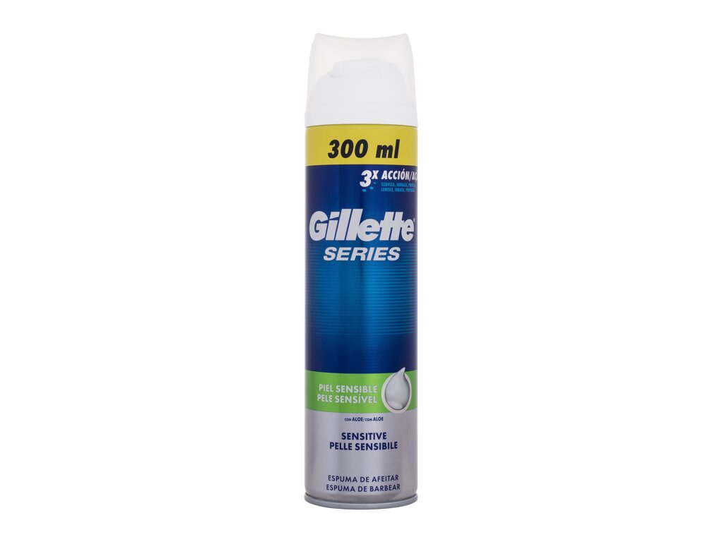 Gillette Series Sensitive 300ml skutimosi putos (Pažeista pakuotė)