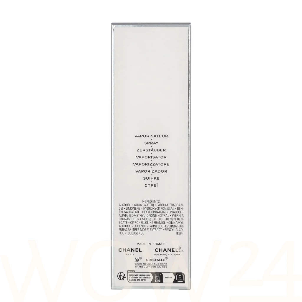 Chanel Chanel Cristalle Edt Spray 100 ml kvepalai Moterims EDT