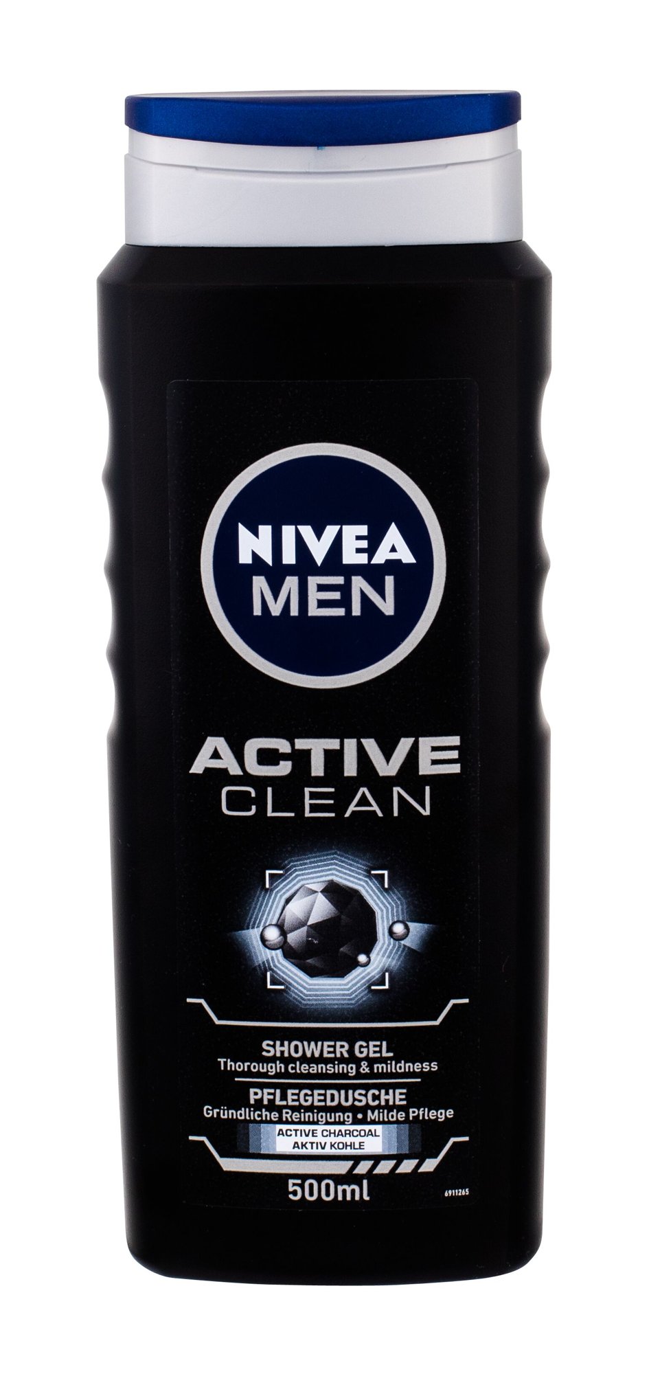 Nivea Men Active Clean 500ml dušo želė (Pažeista pakuotė)