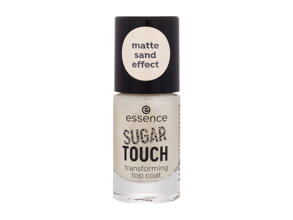 Essence Sugar Touch Transforming Top Coat nagų lakas