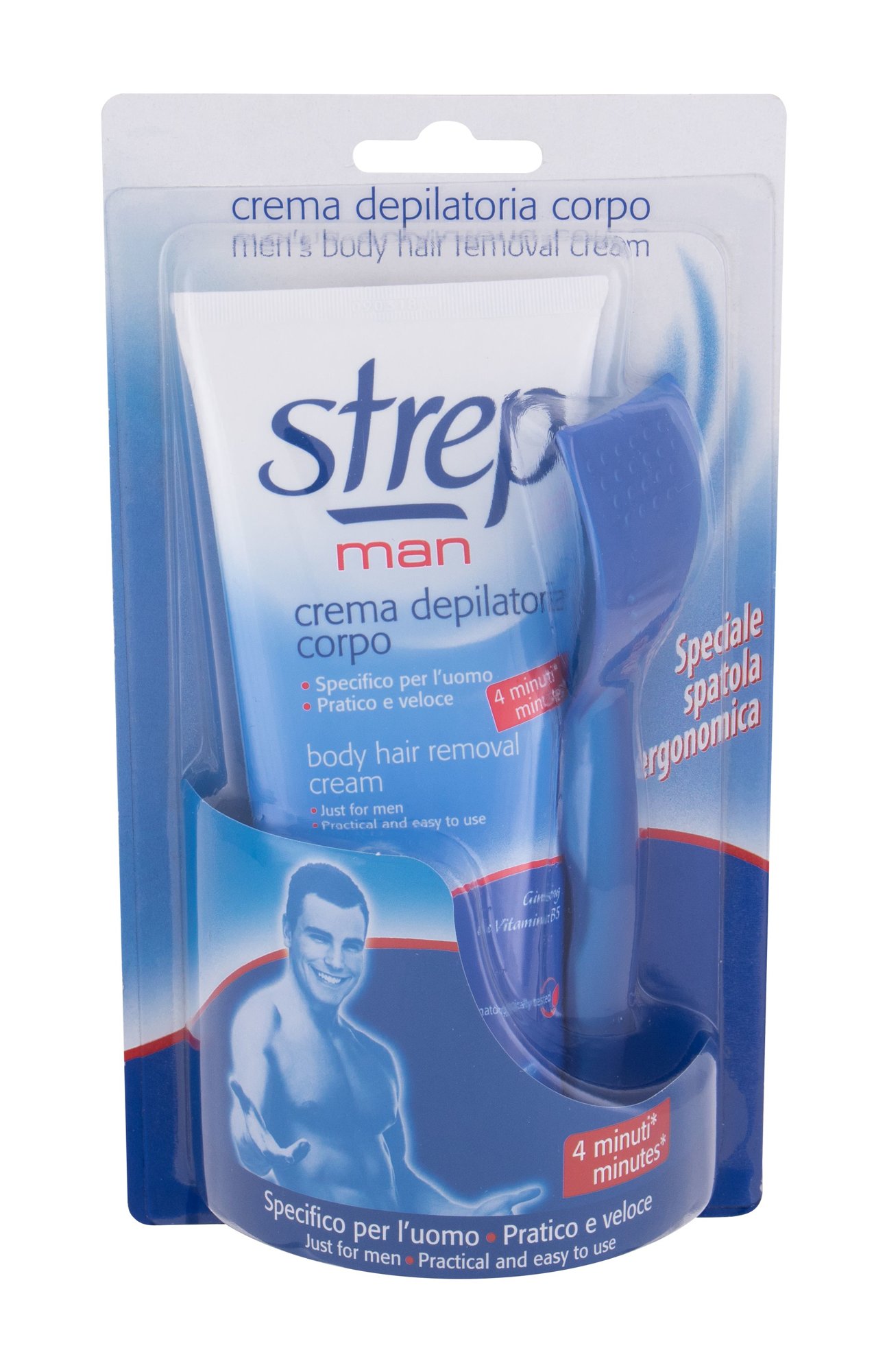 Strep Man Body Hair Removal Cream skutimosi kremas