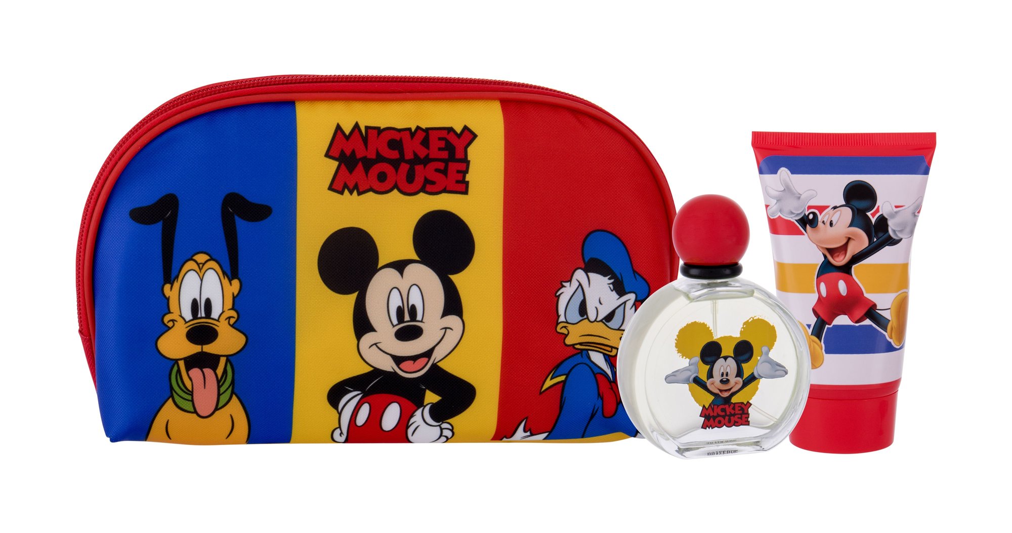 Disney Mickey Mouse 50ml Edt 50 ml + Shower Gel 100 ml + Cosmetic Bag Kvepalai Vaikams EDT Rinkinys