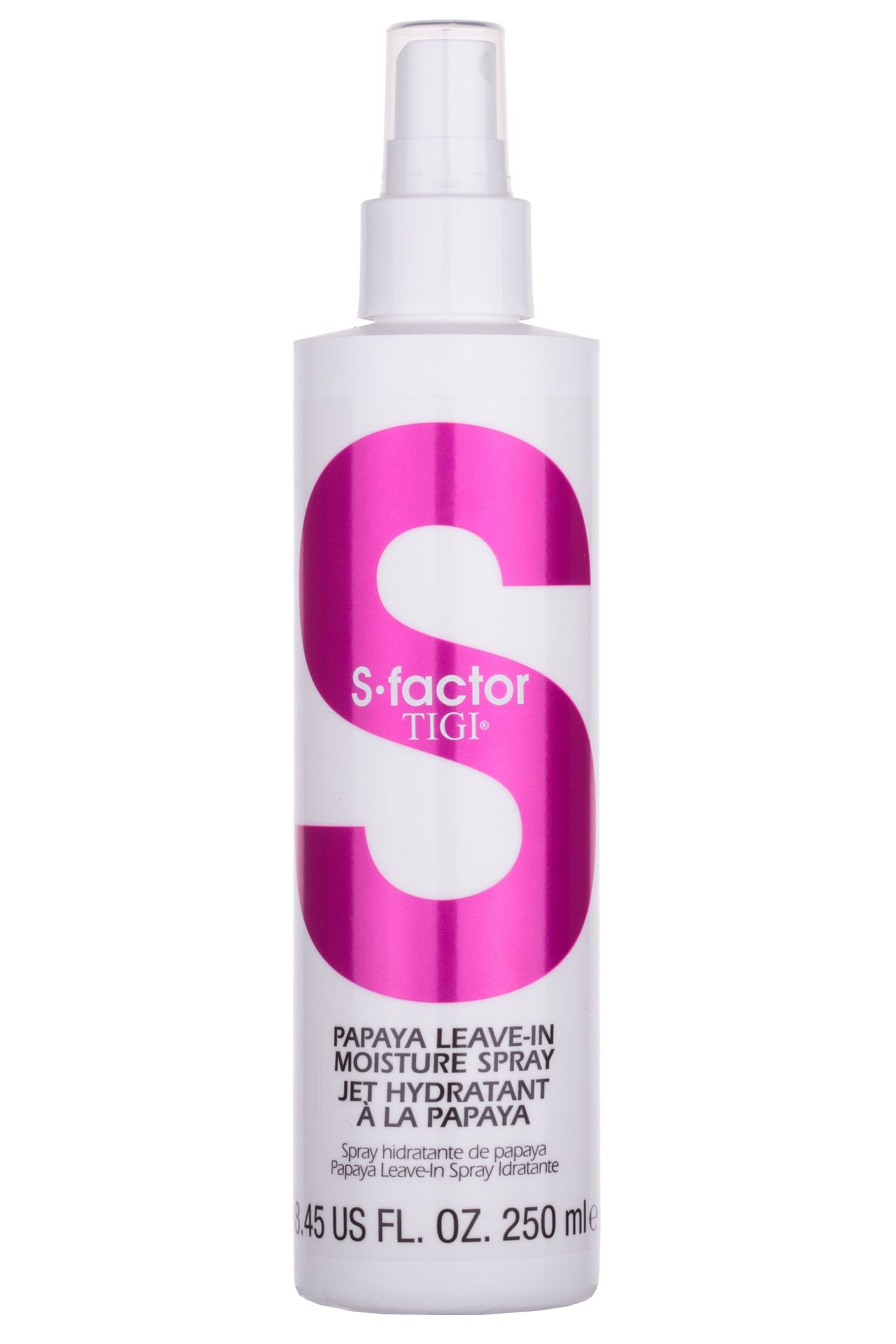 Tigi S Factor Papaya Leave-In Moisture Spray plaukų blizgesio priemonė