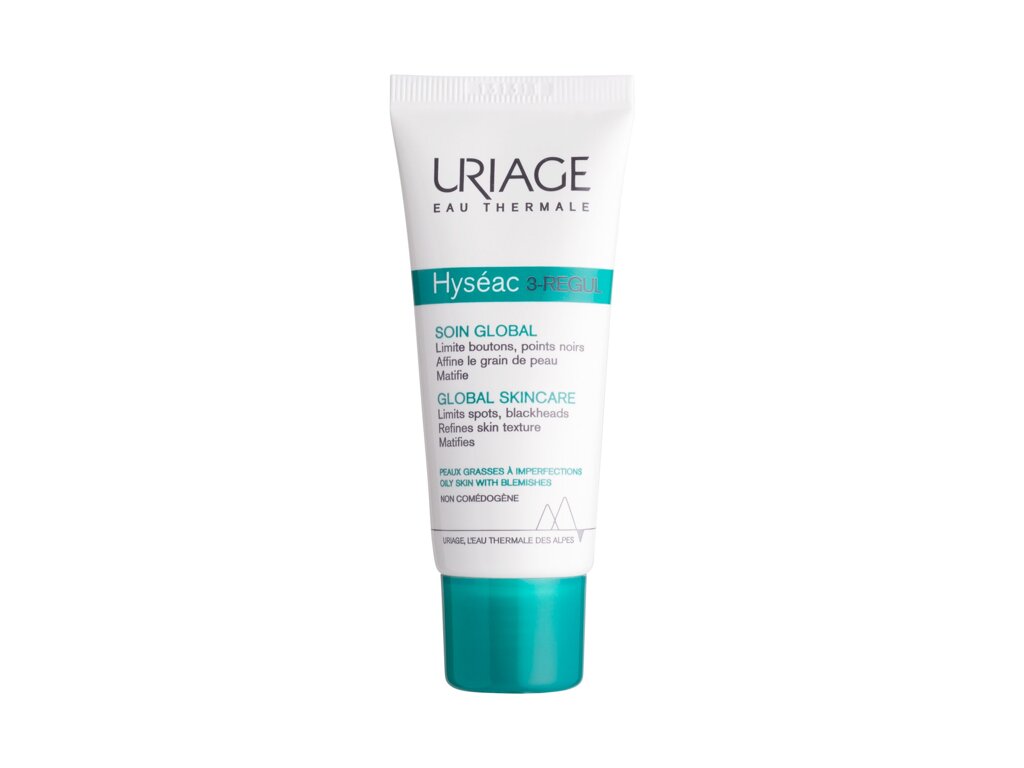Uriage Hyséac 3-Regul Global Skincare 40ml dieninis kremas (Pažeista pakuotė)