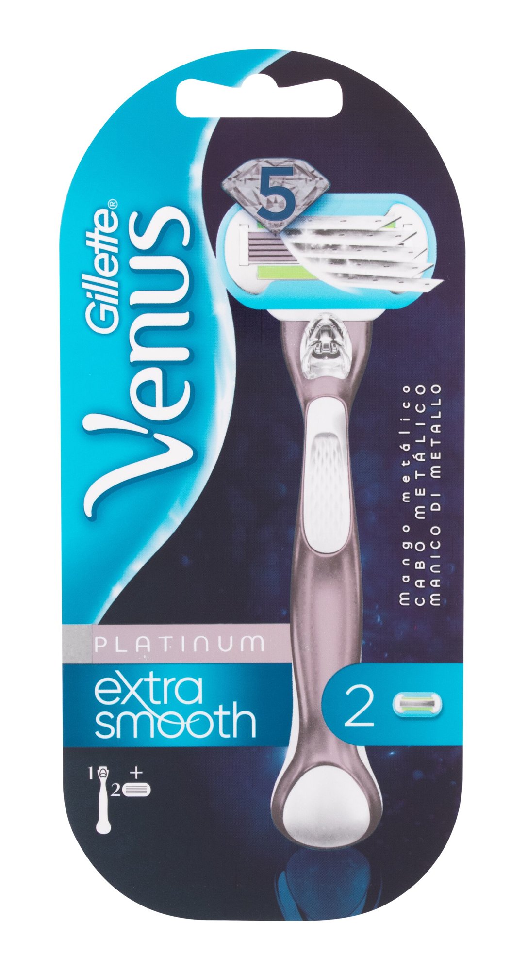 Gillette Venus Extra Smooth Platinum 1vnt skustuvas