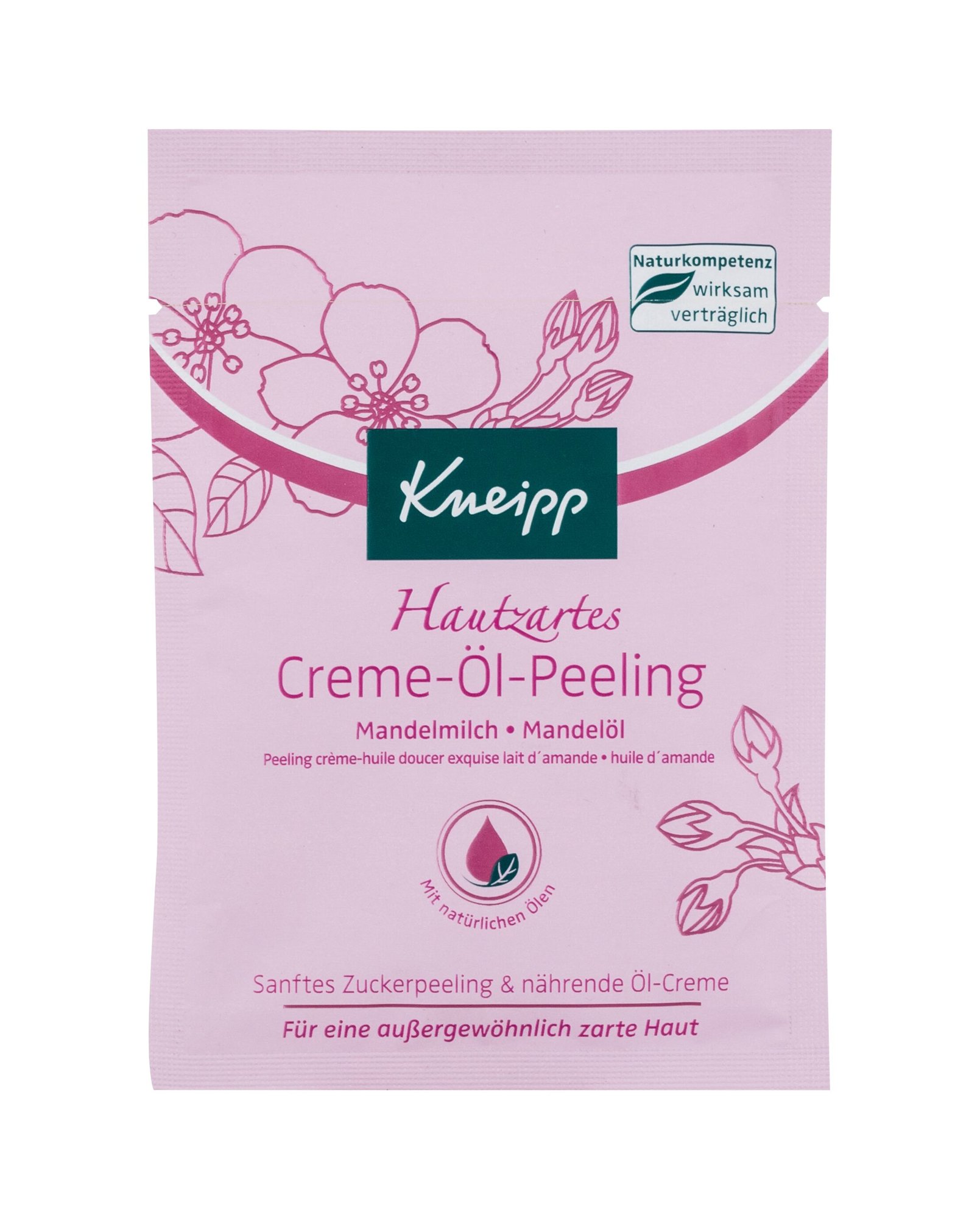 Kneipp Cream-Oil Peeling Almond Blossoms kūno pilingas