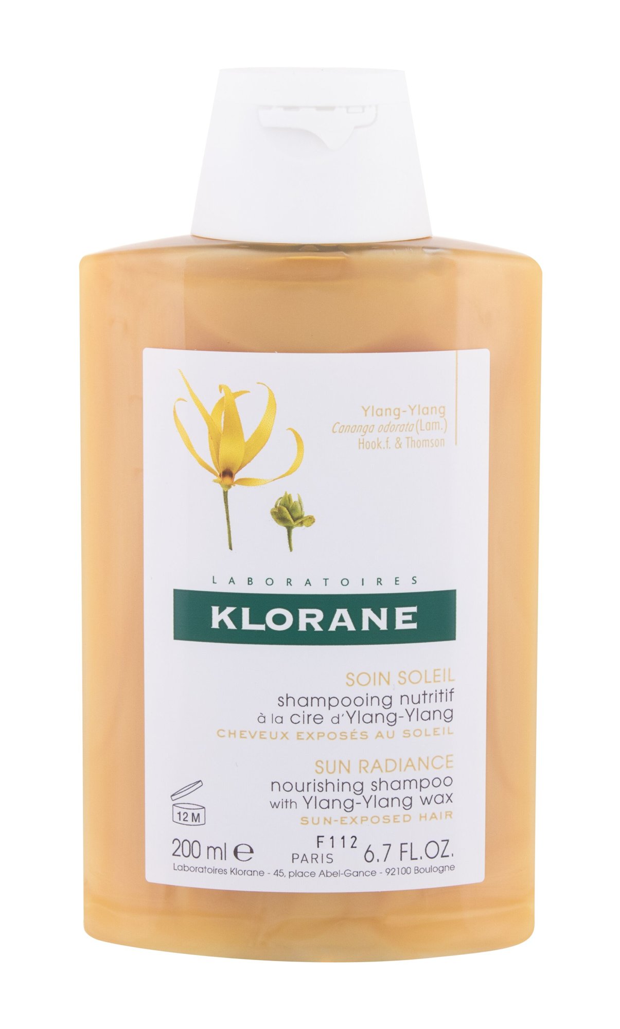 Klorane Ylang-Ylang Wax Sun Radiance &scaron;ampūnas