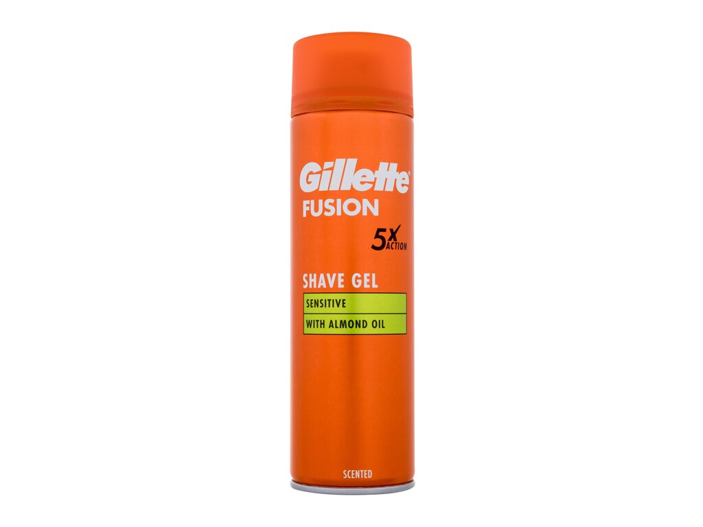 Gillette Fusion Sensitive Shave Gel skutimosi gelis
