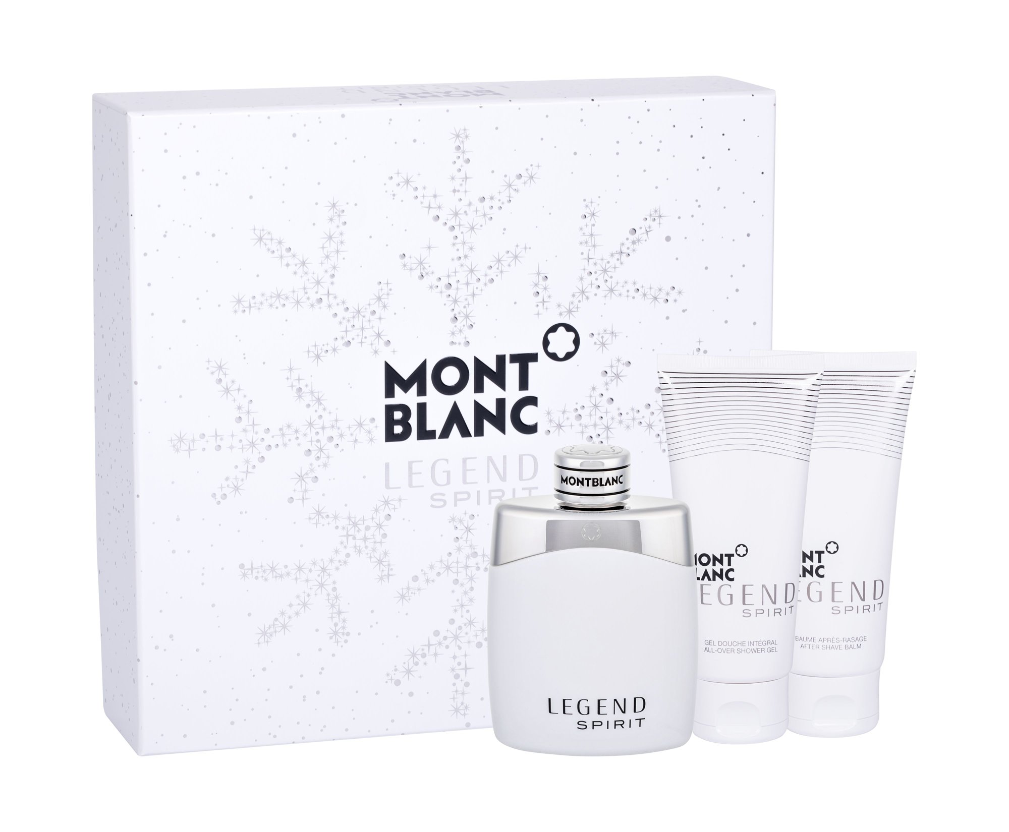 Mont Blanc Legend Spirit 100ml Edt 100 ml + Aftershave Balm 100 ml + Shower Gel 100 ml Kvepalai Vyrams EDT Rinkinys
