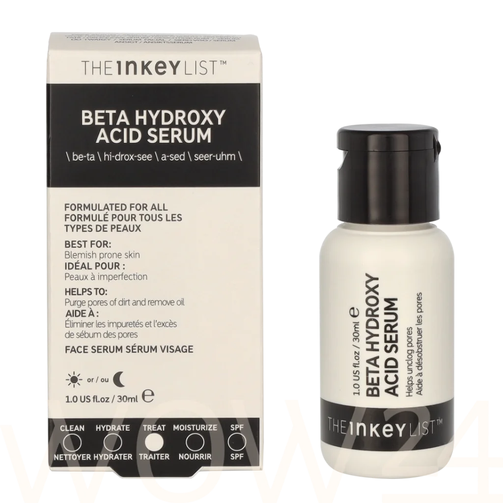 The Inkey List The Inkey List Beta Hydroxy Acid Serum 30 ml natūrali veido odos priežiūros priemonė