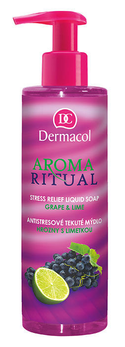 Dermacol Aroma Ritual Grape & Lime skystas muilas
