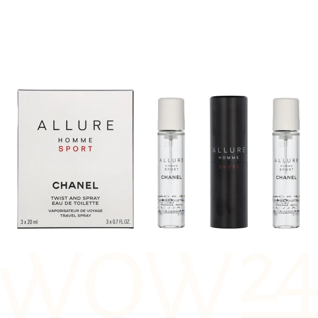 Chanel Chanel Allure Homme Sport Giftset 60 ml kvepalai Vyrams EDT
