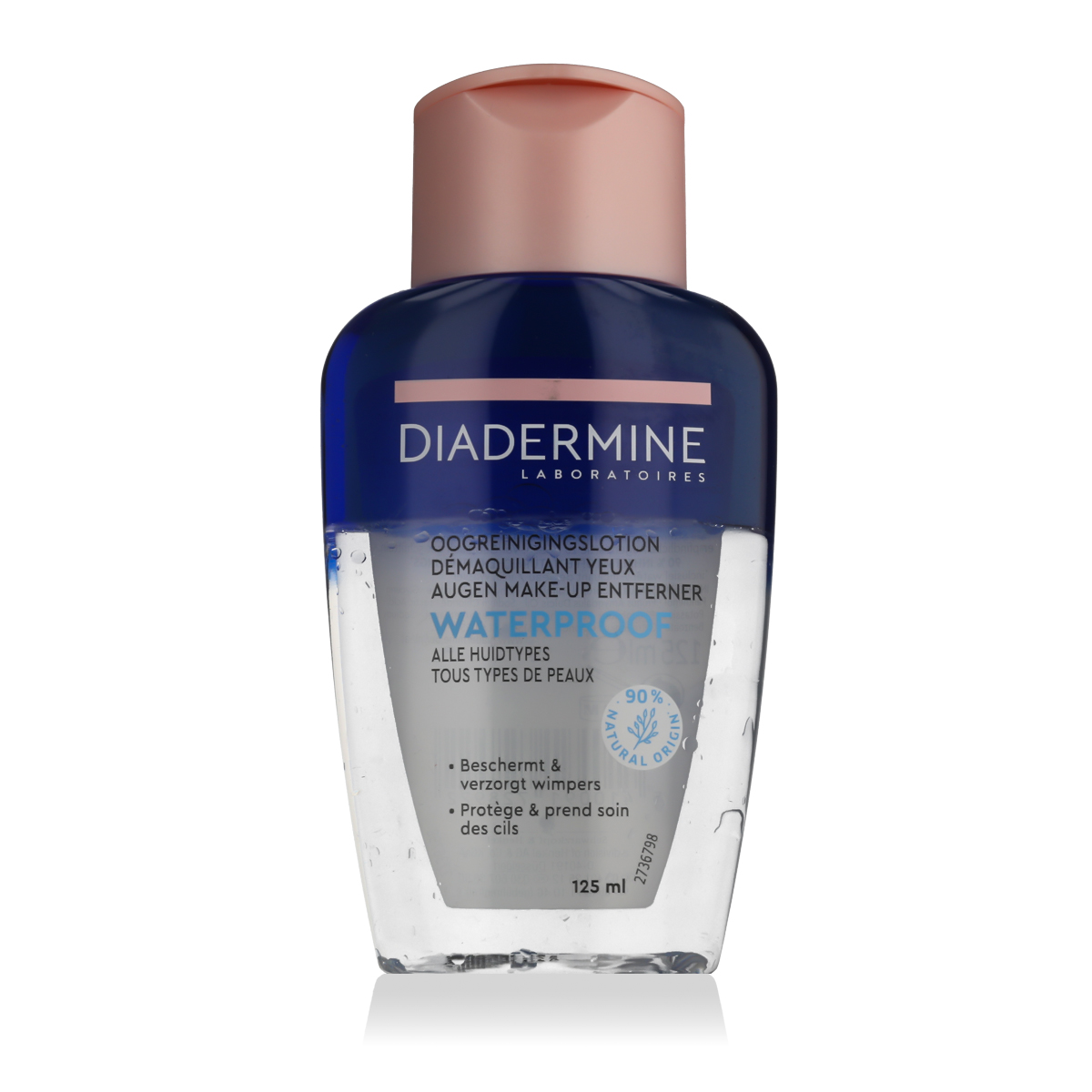 Diadermine Laboratoires Waterproof 125ml veido valiklis