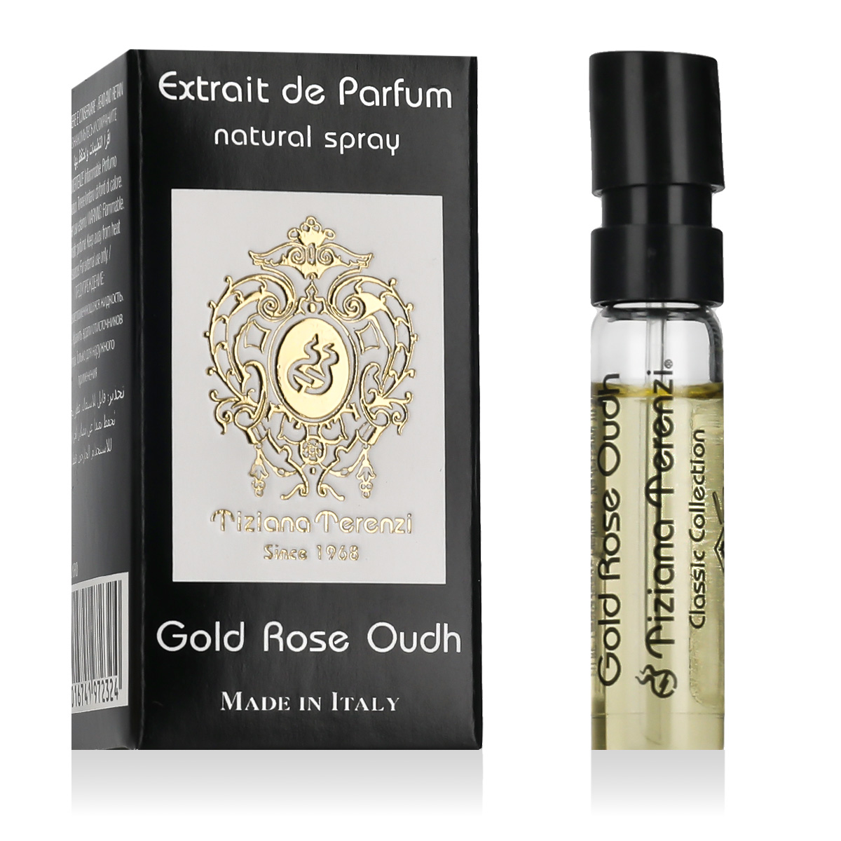 Tiziana Terenzi Gold Rose Oudh 1.5ml NI&Scaron;INIAI Kvepalai Unisex