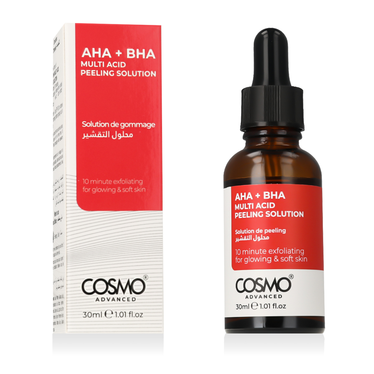 COSMO ADVANCED Solution 30ml veido losjonas