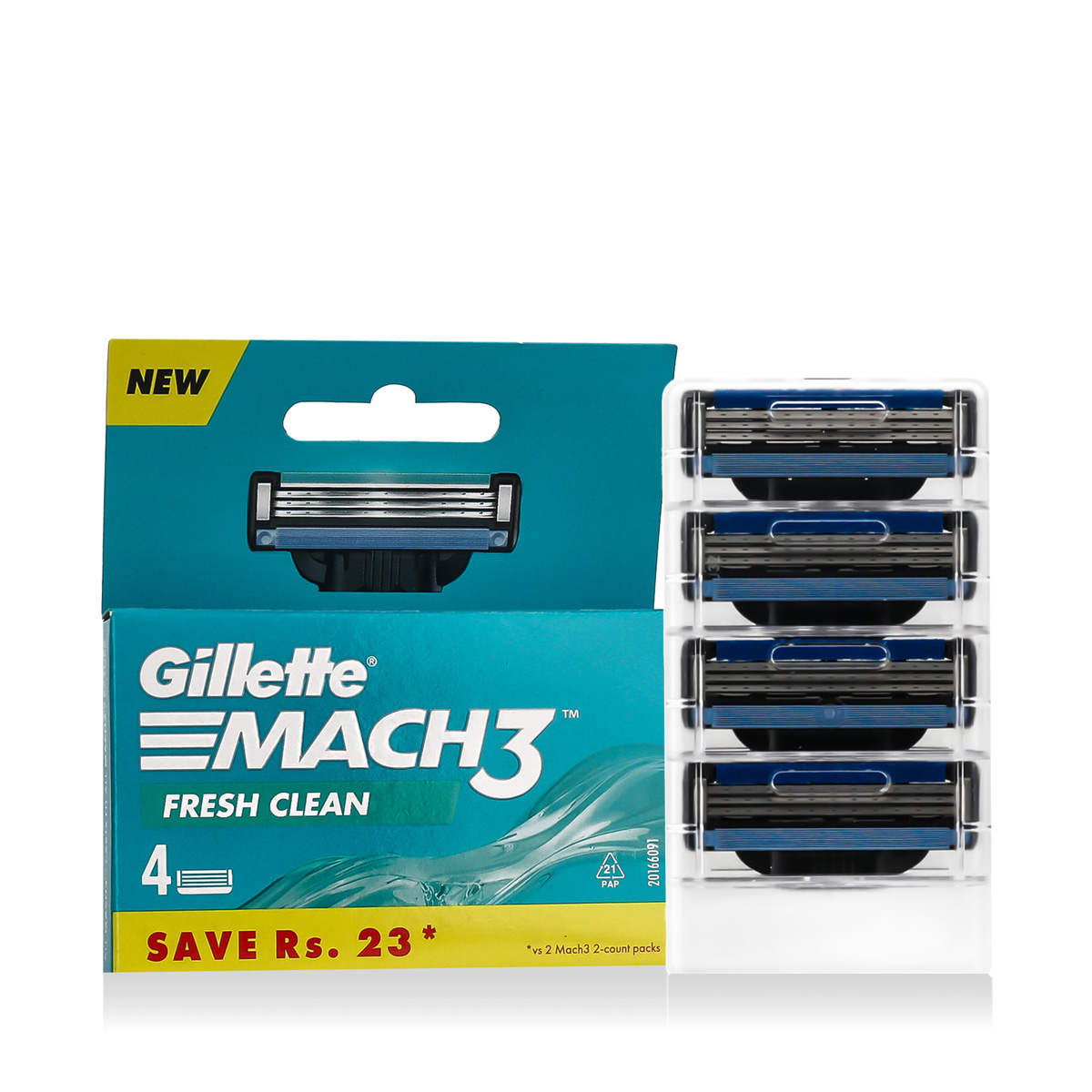 Gillette Mach 3 4St. skustuvo galvutė