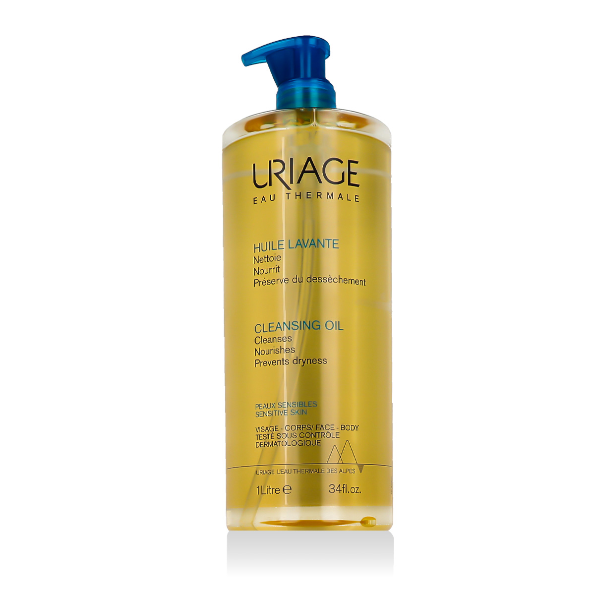 Uriage Eau Thermale 1000ml veido aliejus