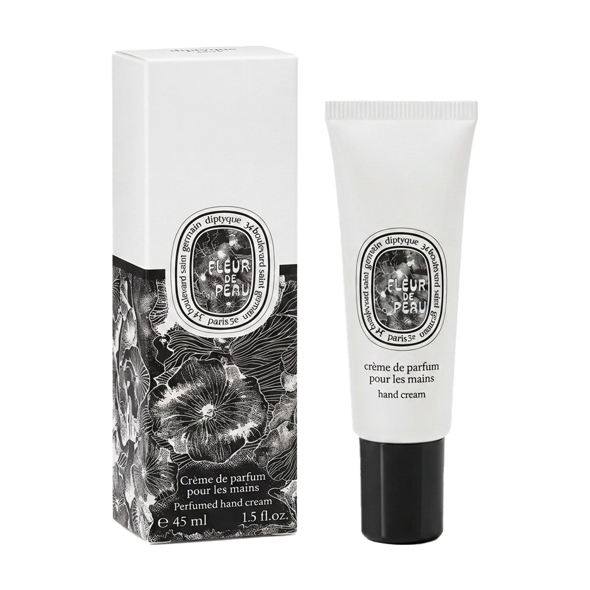 Diptyque Fl&eacute;ur de Peau 45ml rankų kremas