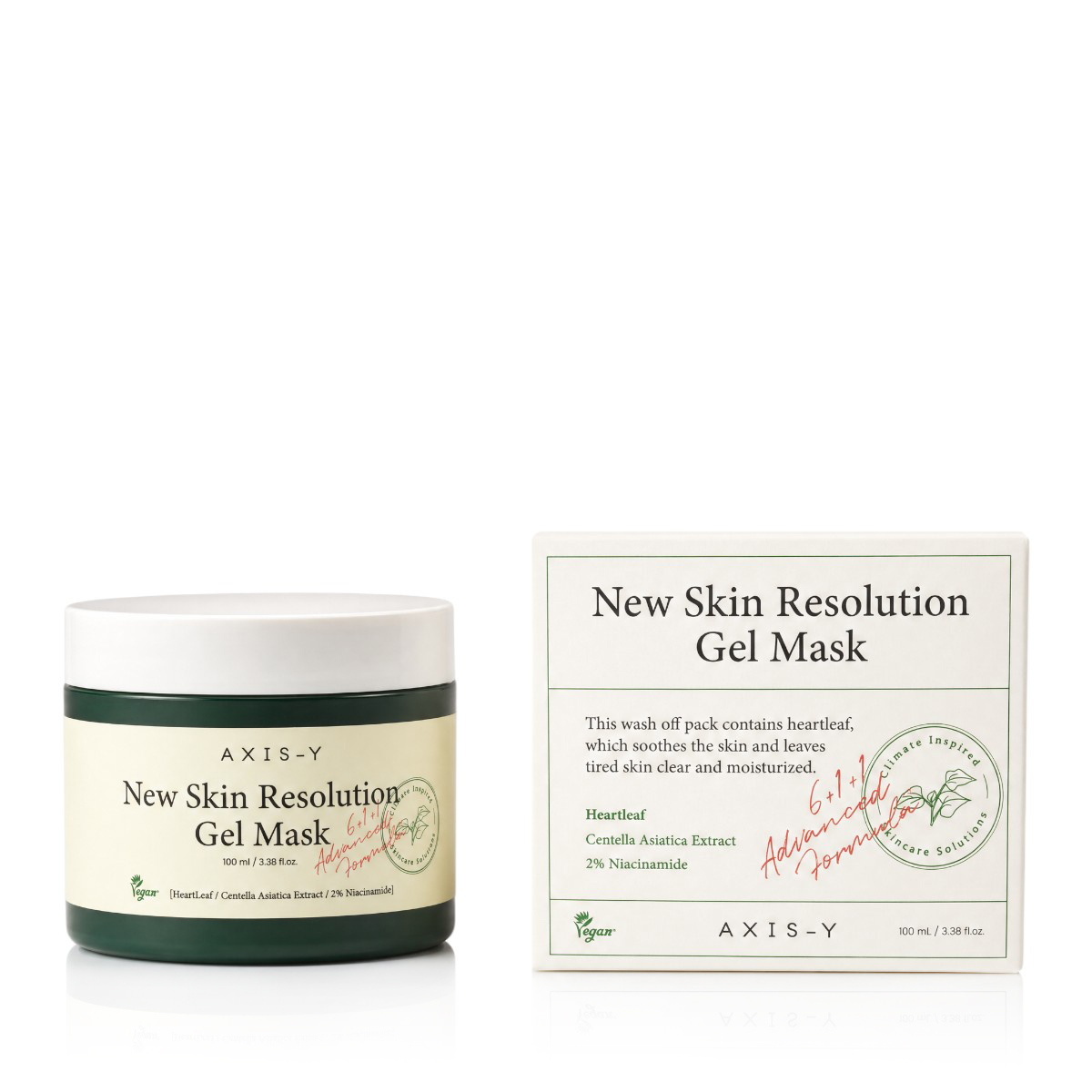 Axis-Y New Skin Resolution 100ml Veido kaukė