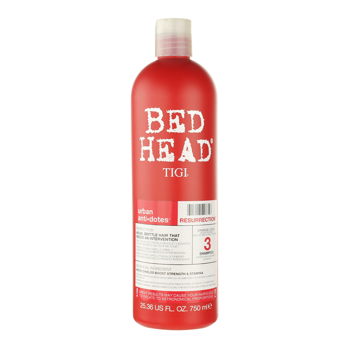 Tigi Bed Head Resurrection 750ml šampūnas
