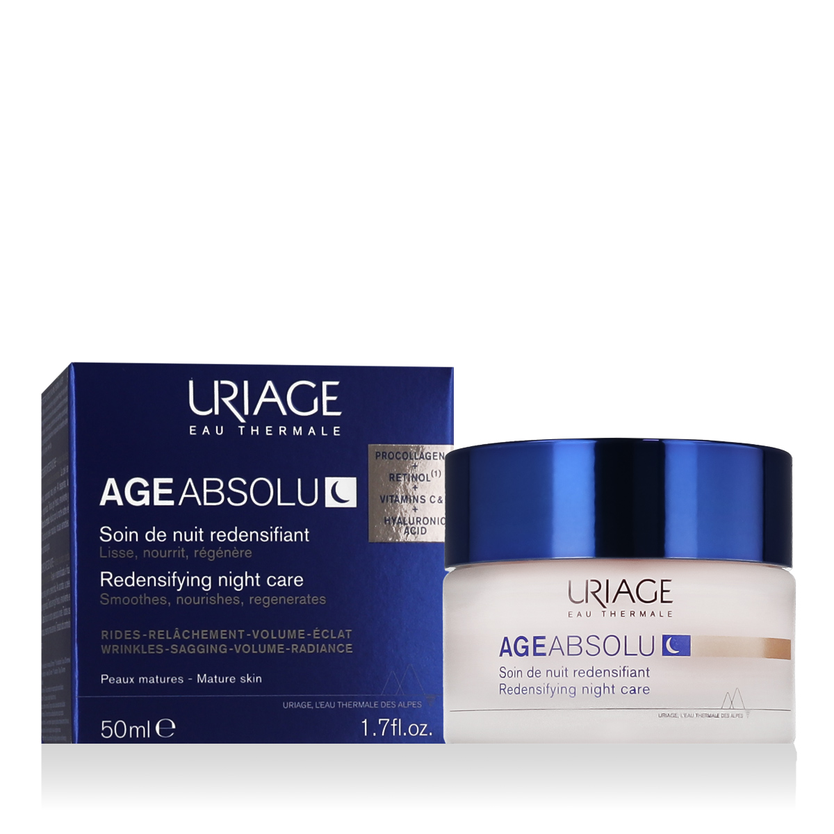 Uriage Age Absolu 50ml naktinis kremas