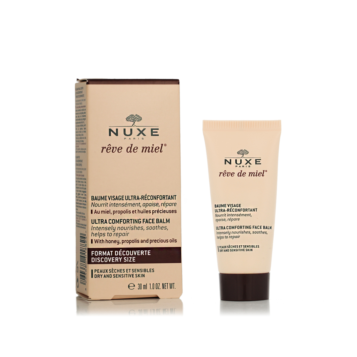 Nuxe Reve de Miel Ultra Comforting Face Balm 30ml dieninis kremas
