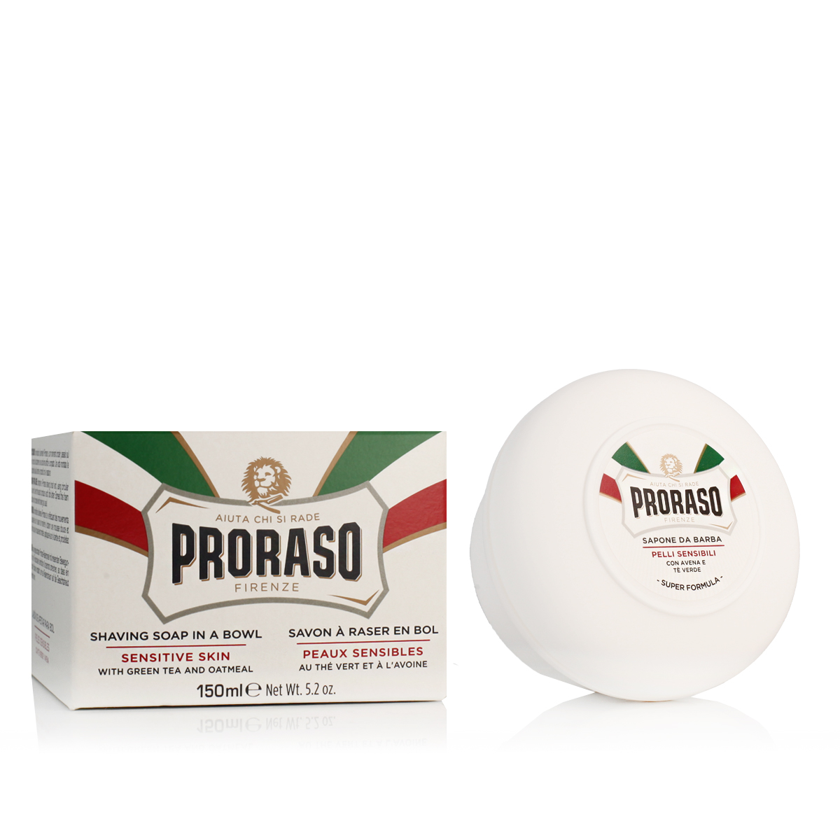PRORASO Sensitive Skin 150ml priemonė prie&scaron; skutimąsi