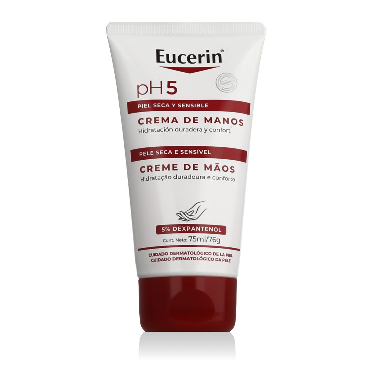 Eucerin pH5 75ml rankų kremas