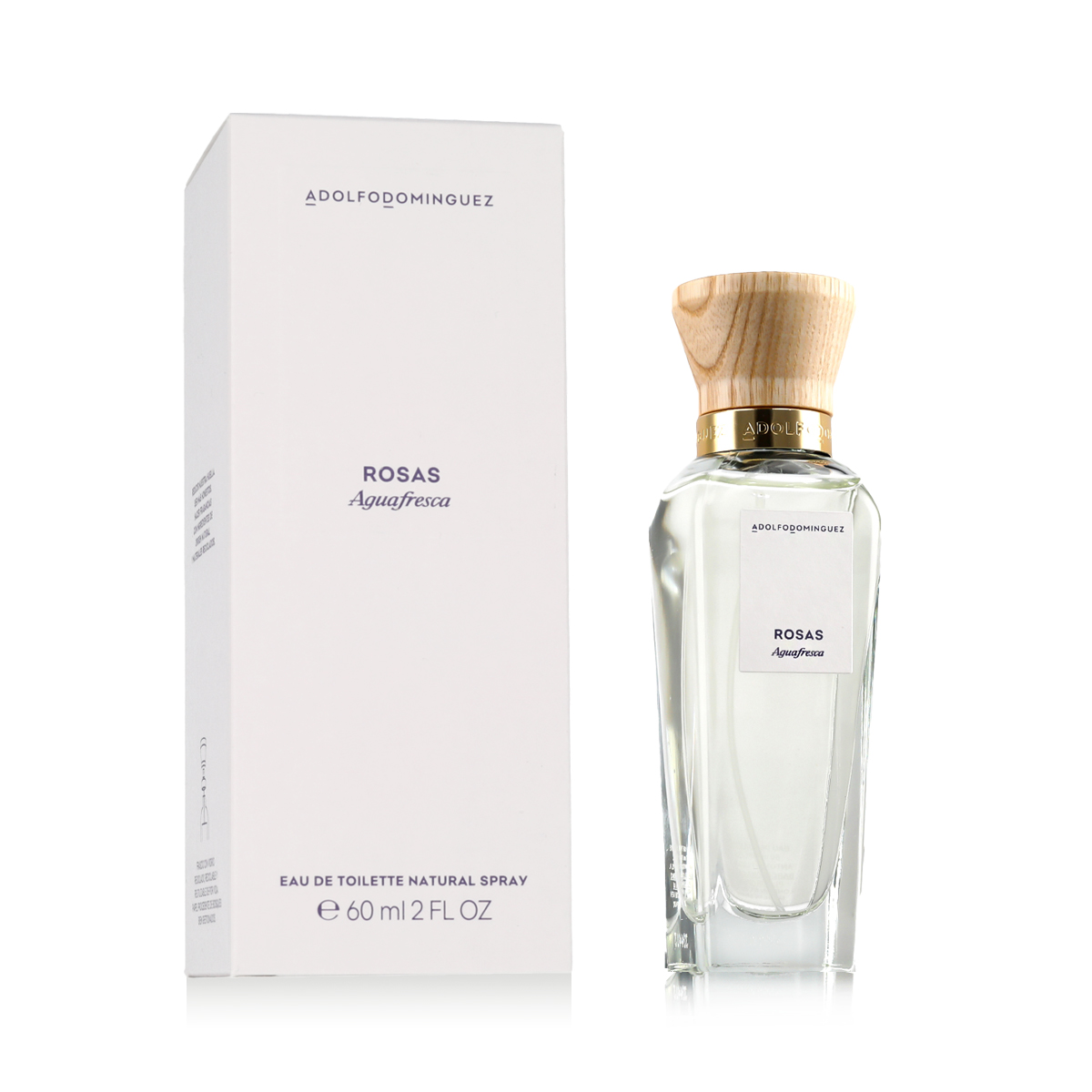 Adolfo Dominguez Agua Fresca de Rosas EDT W 60 ml 60 Kvepalai