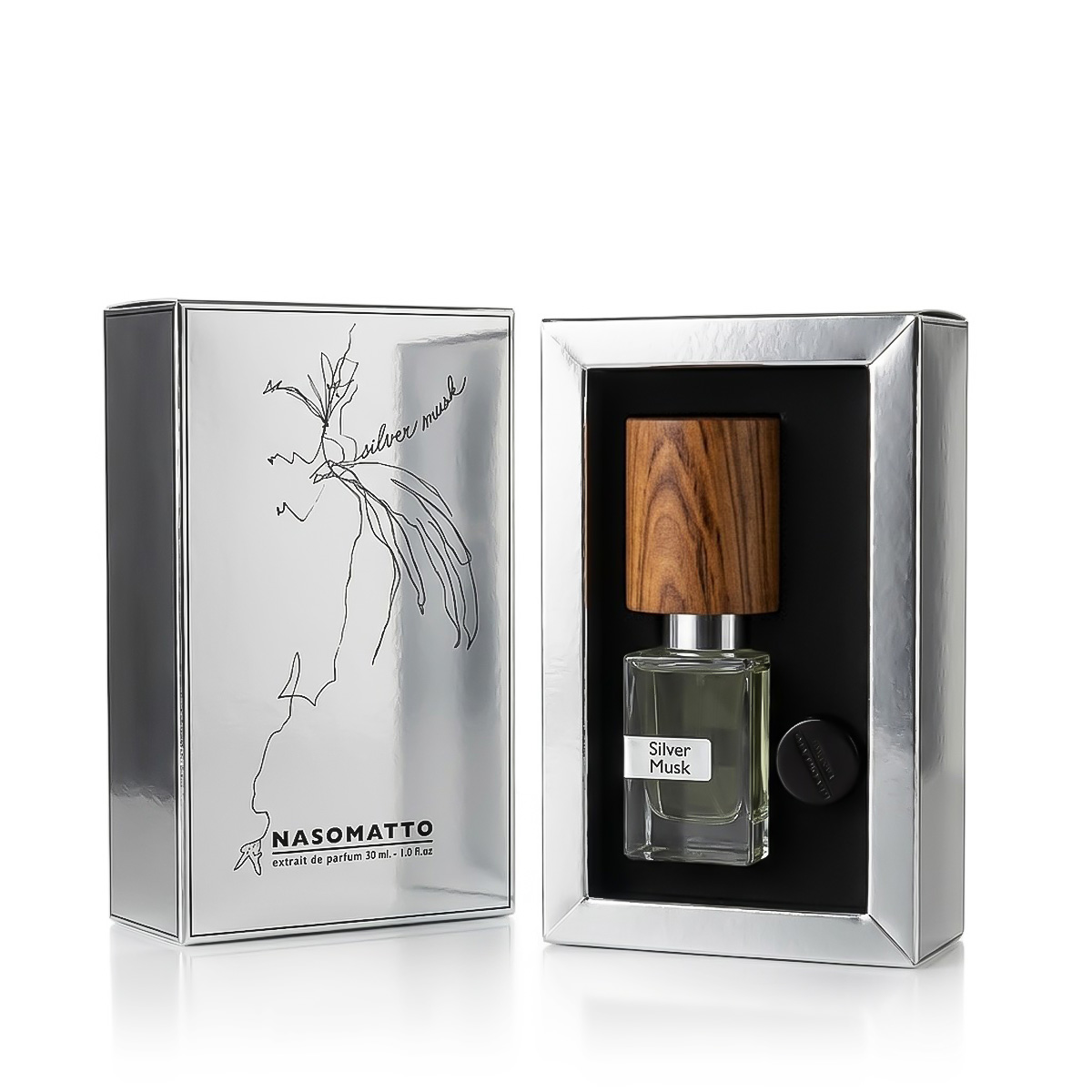 Nasomatto Silver Musk 30ml NI&Scaron;INIAI kvepalai Unisex Testeris