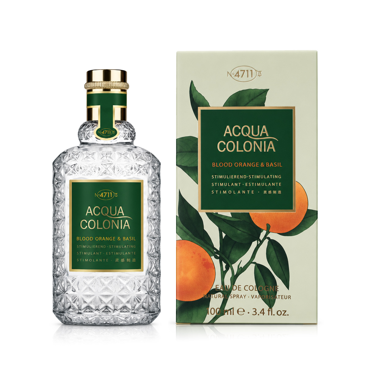4711 Acqua Colonia Blood Orange & Basil Eau de Cologne 100 ml