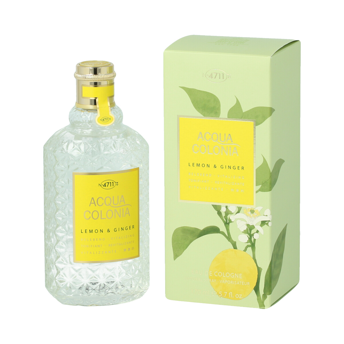 4711 Acqua Colonia Lemon & Ginger 170ml kvepalai Unisex Cologne