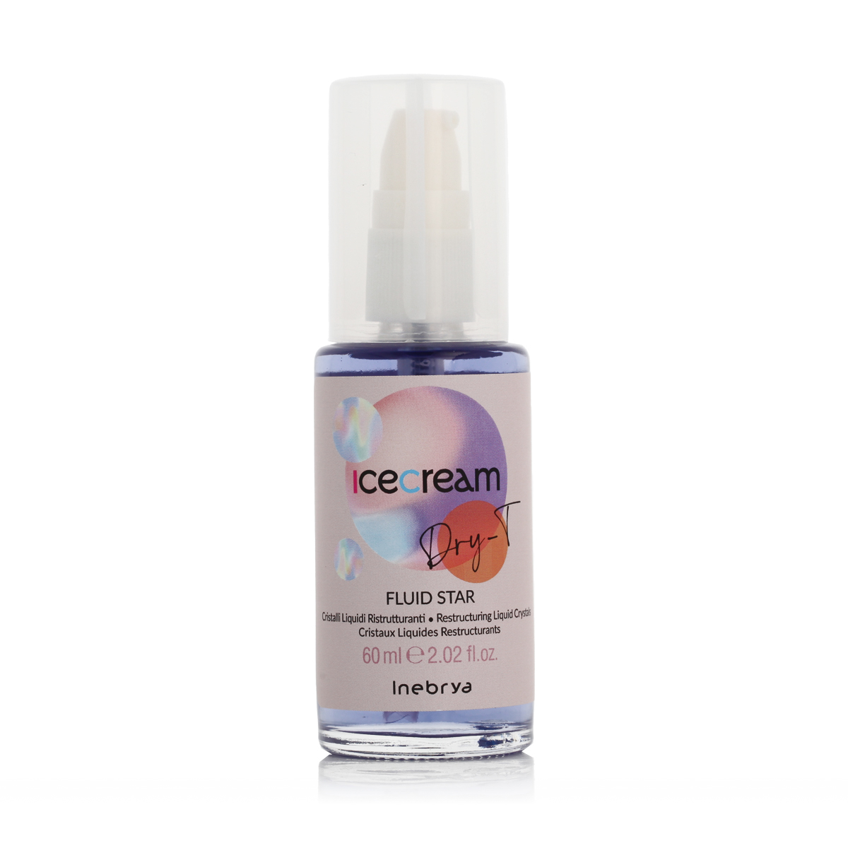 Inebrya Ice Cream Dry-T 60ml paliekama priemonė plaukams