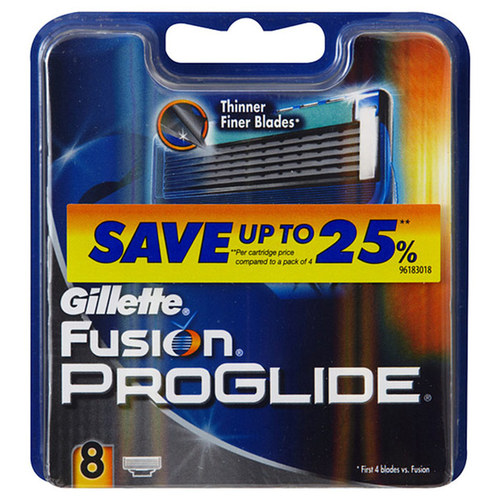 Gillette Fusion Proglide 8pcs skustuvo galvutė