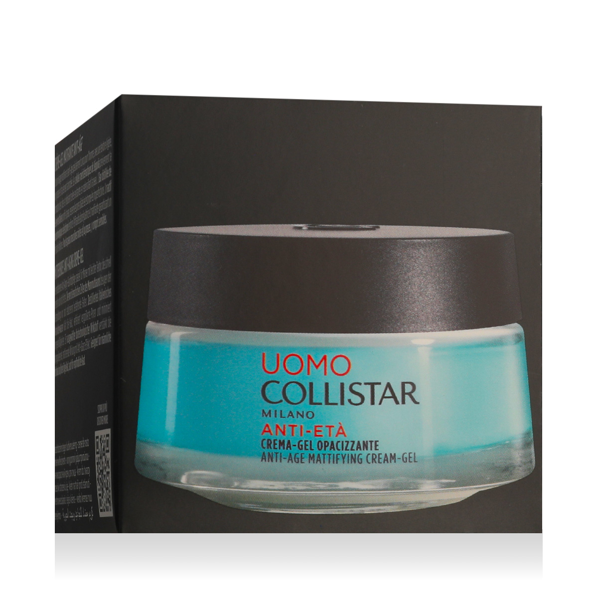 Collistar Uomo Anti-Age Mattifying Cream-Gel Veido gelis Valomasis veido gelis Vyrams