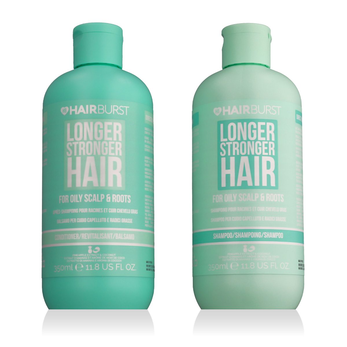 Hairburst For Oily Scalp & Roots HAIRBURST For Oily Scalp & Roots Shampoo & Conditioner set Rinkinys